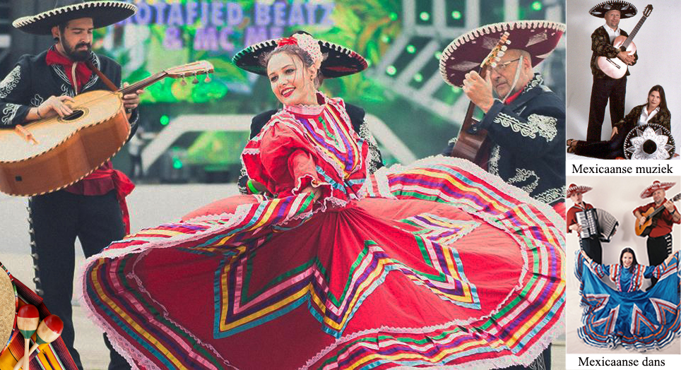 Mexicaanse gerechten op tafel