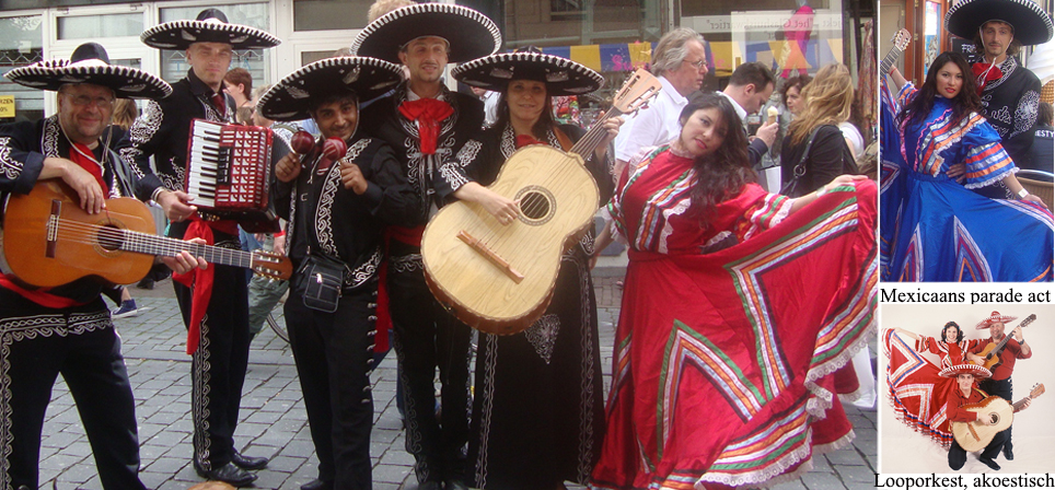 Mexicaanse gerechten op tafel