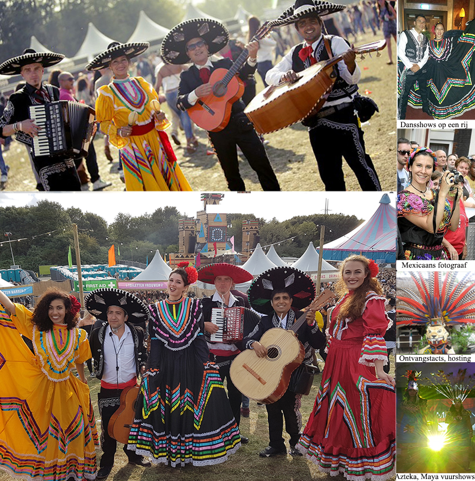 Mexicaanse gerechten op tafel